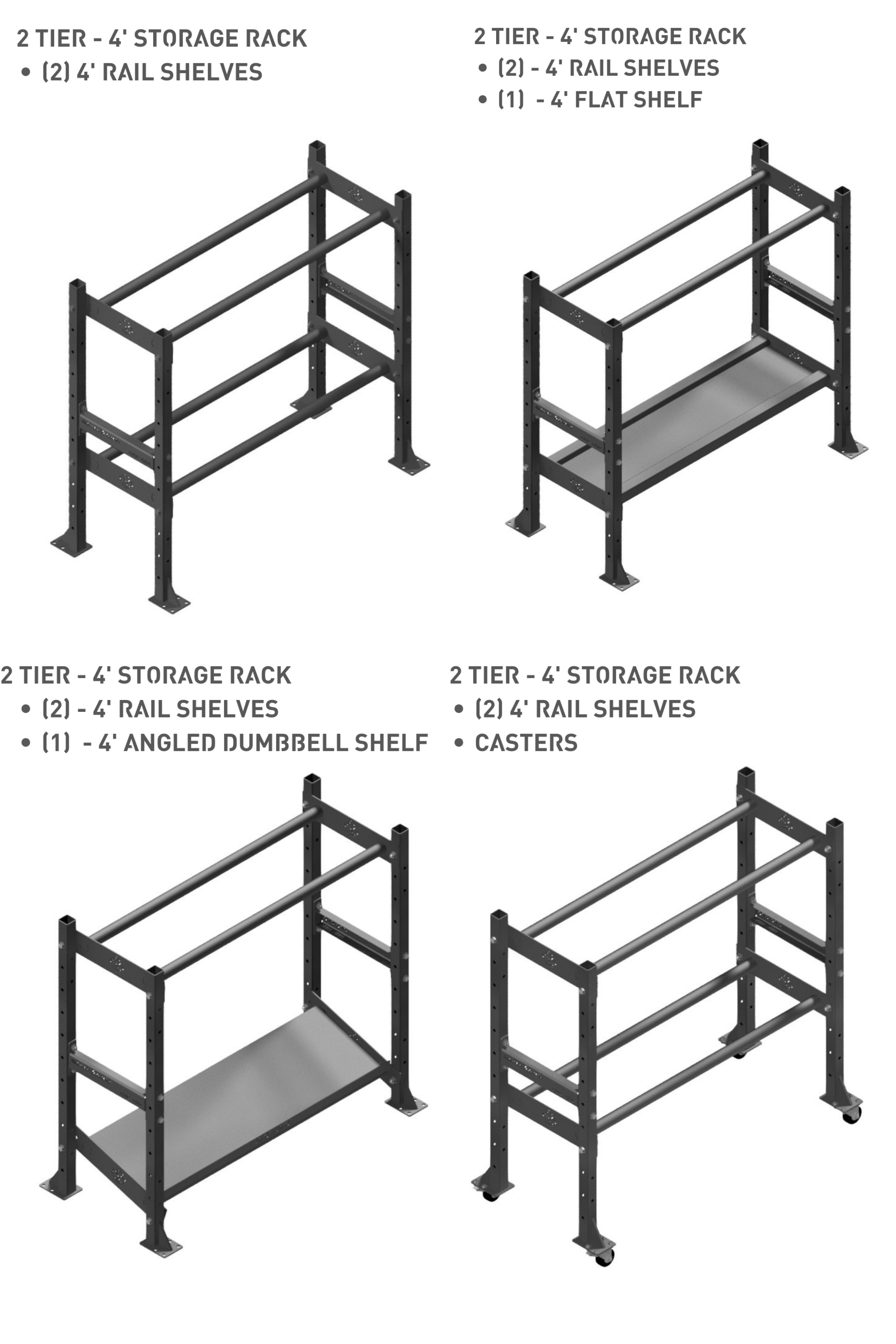 Storage Shelf - Gym Storage Rack