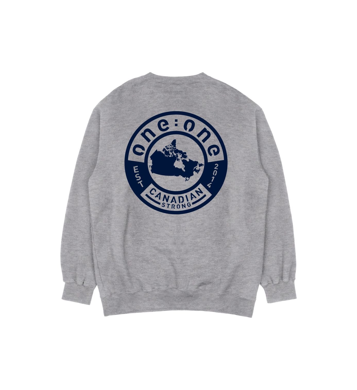 Canadian Proud Crew - Sport Grey