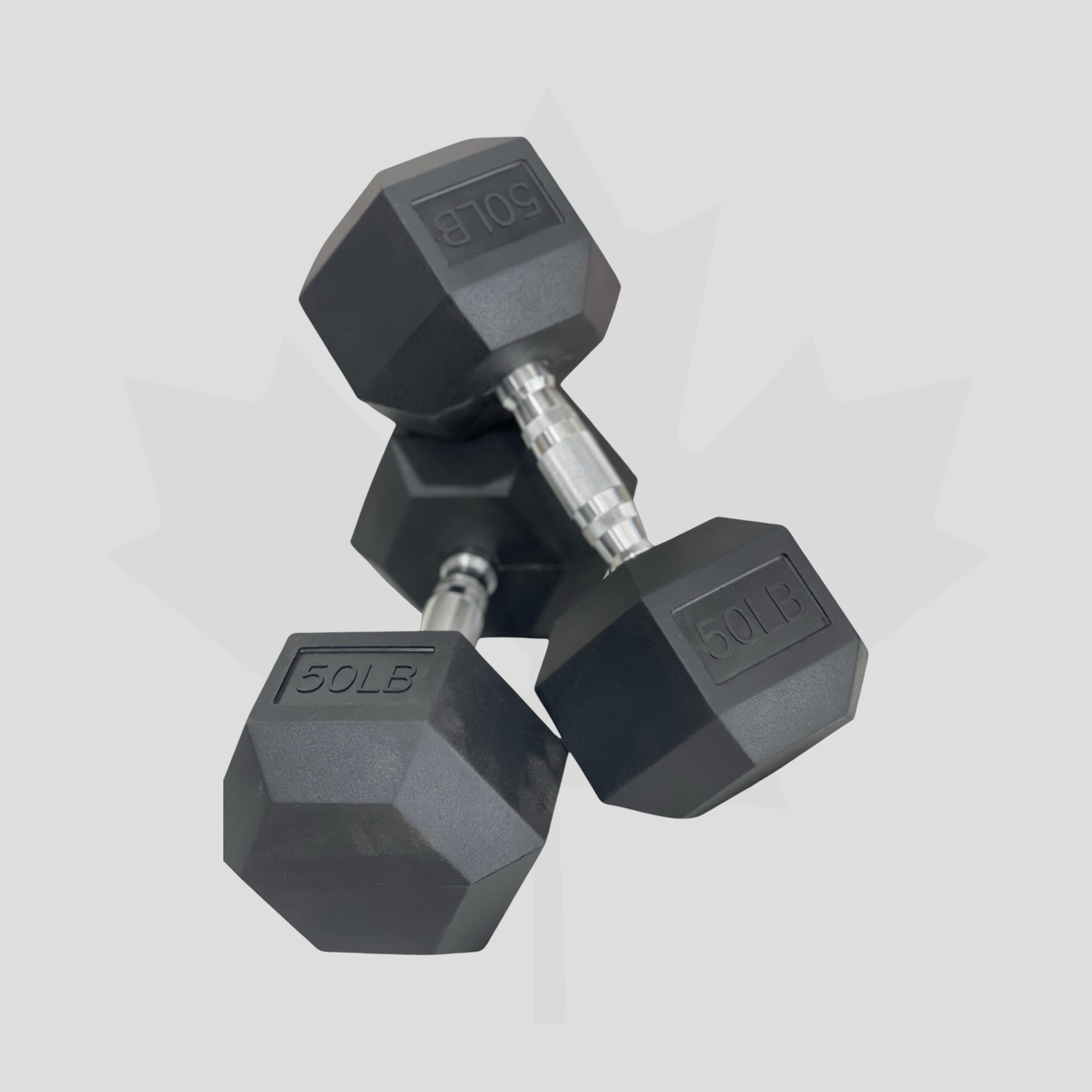 Rubber Hex Dumbbells (Pairs)