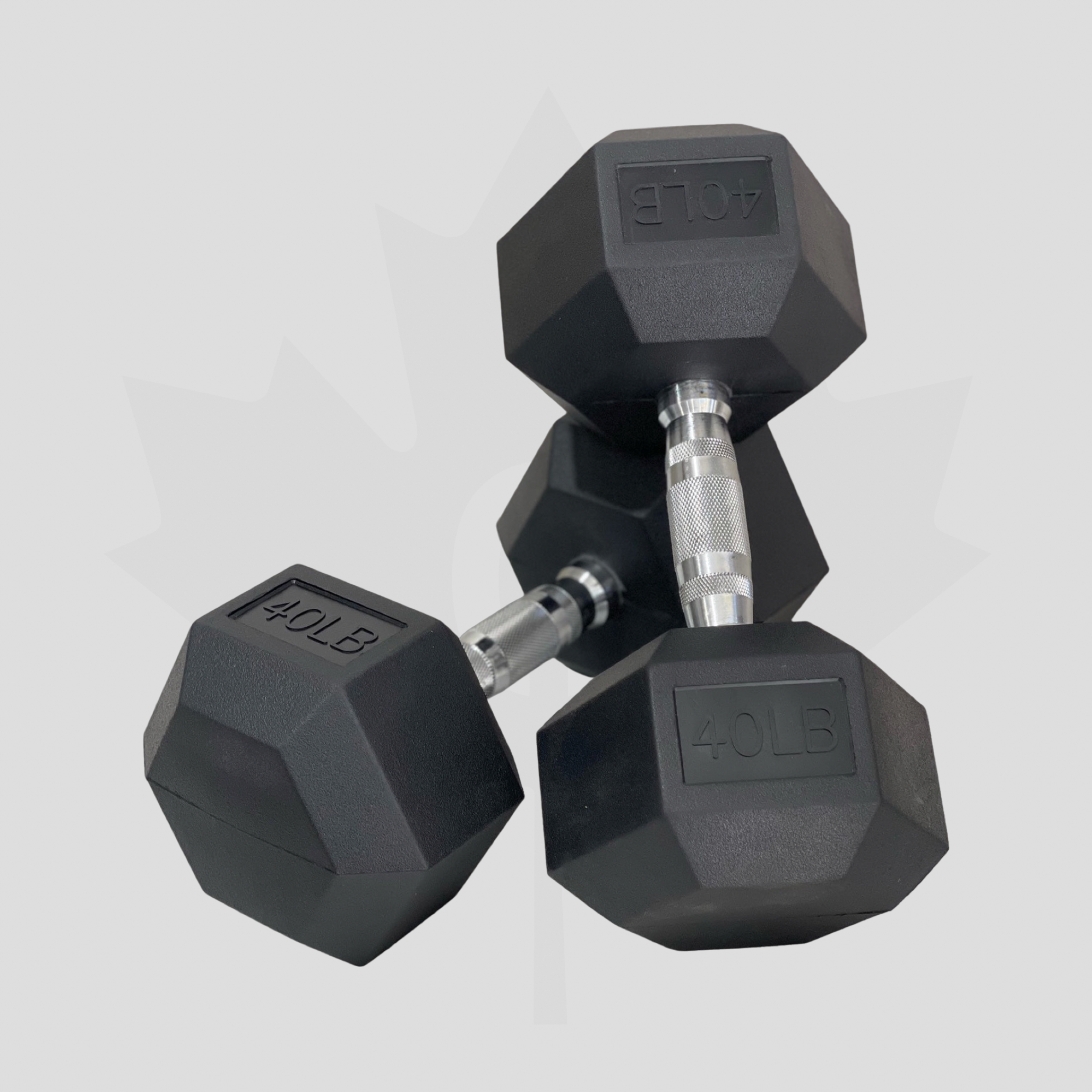 Rubber Hex Dumbbells (Pairs)